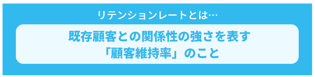 リテンションレートとは