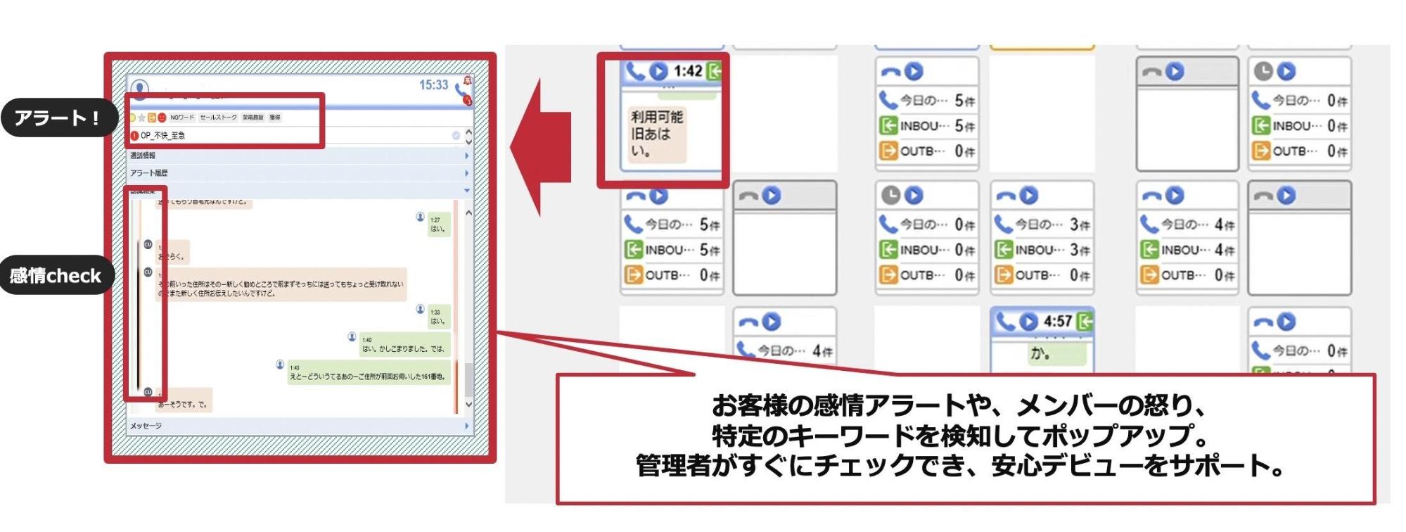 transpeechを使いシートマップでのモニタリングとアラーム機能を活用する画像