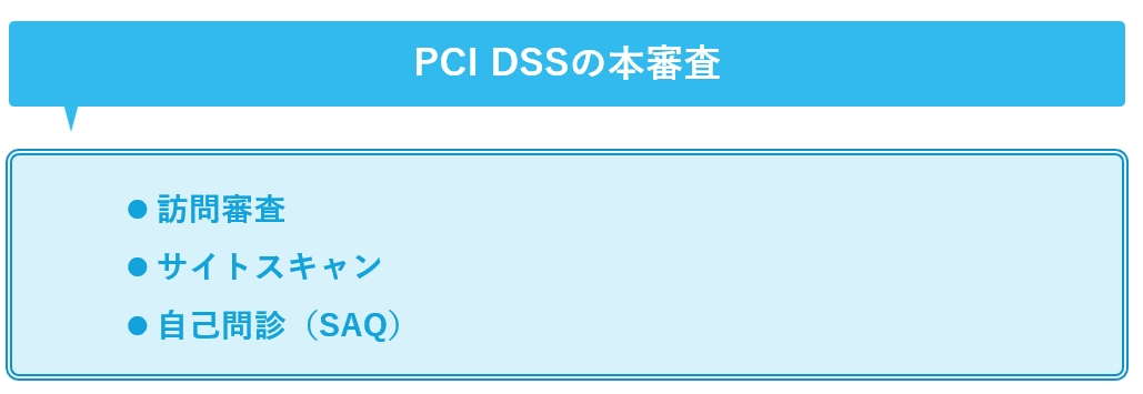 PCI DSSに対応するための３つの審査方法