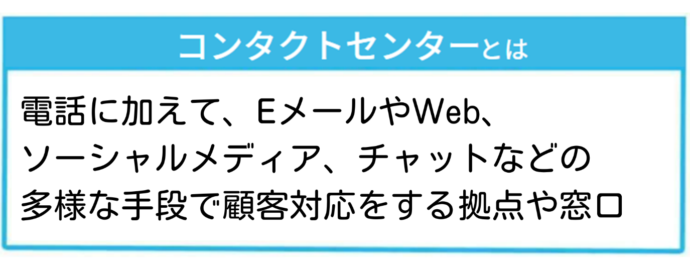 コンタクトセンターとは