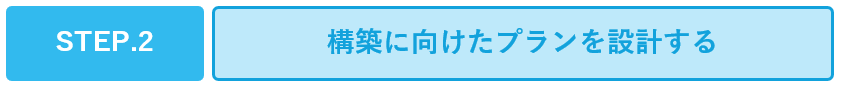 【ステップ2】構築に向けたプランを設計する