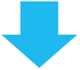 青色の下矢印