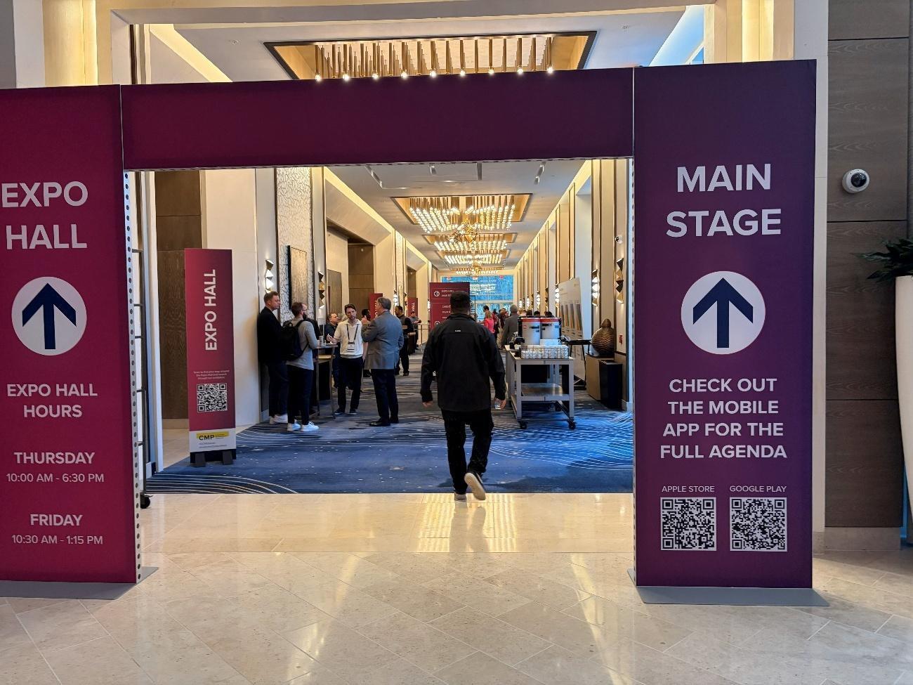 「CCW Orlando 2026」の会場への入口