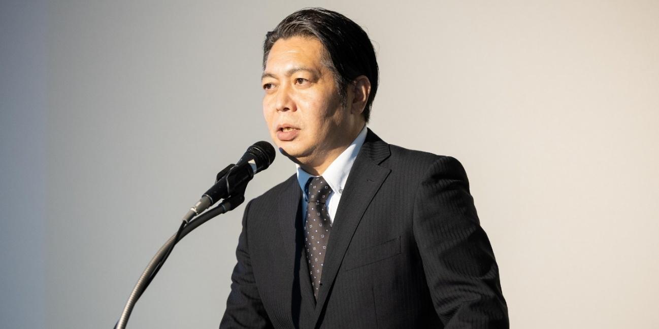 「BtoB営業DX支援の事例」で登壇した佐藤
